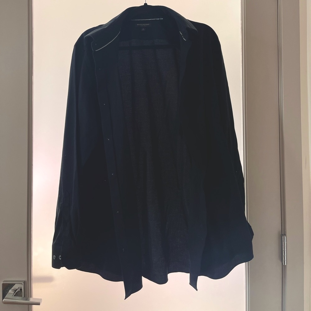 Men’s Banana Republic camden fit bottom down top